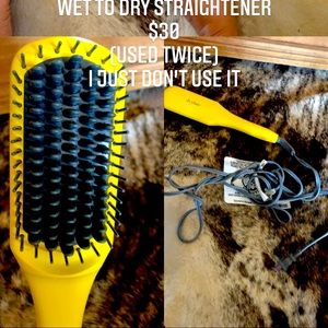 Dry bar brand brush straightener